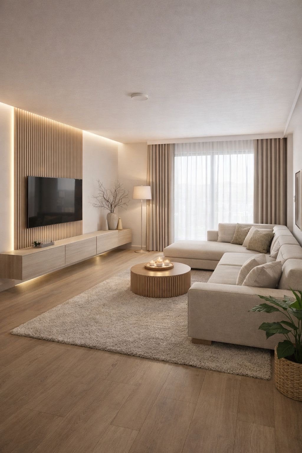 Intérieur élégant d'un appartement